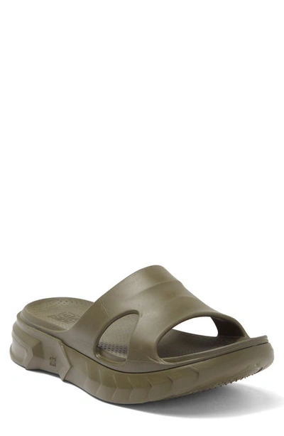 Givenchy Women s Marshmallow Platform Sandals In Green ModeSens