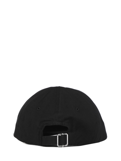 Shop Off-white Helvetica Hat In Black