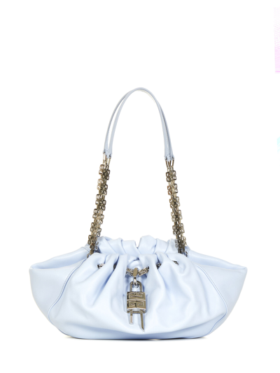 Shop Givenchy Kenny Small Shoulder Bag <br> In Light Blue