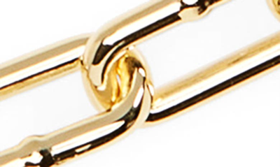 Shop Bottega Veneta Oval Link Chain Necklace In Yellow Gold