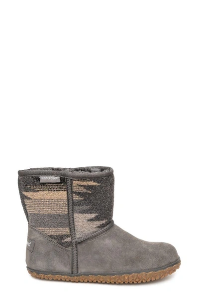 Shop Minnetonka Tali Faux Fur Lined Boot In Grey Multi