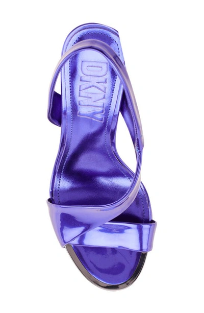 Shop Dkny Diva Slingback Sandal In Purple Moon