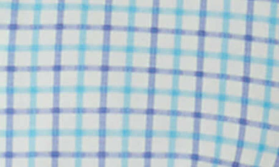 Bugatchi Ooohcotton® Check Button-up Shirt In Turquoise