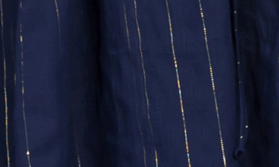 Everyday Ritual Dawn Sparkle Fit & Flare Nightgown In Midnight Shimmer