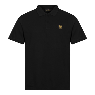 Shop Belstaff Polo Shirt In Black
