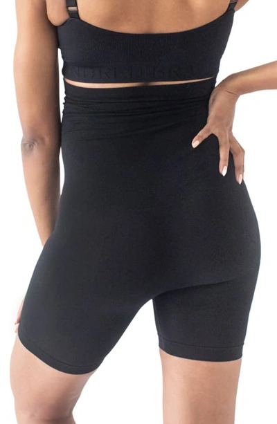 Kindred Bravely Assorted 2-pack Seamless No-rub Maternity Thigh Saver In Black Beige