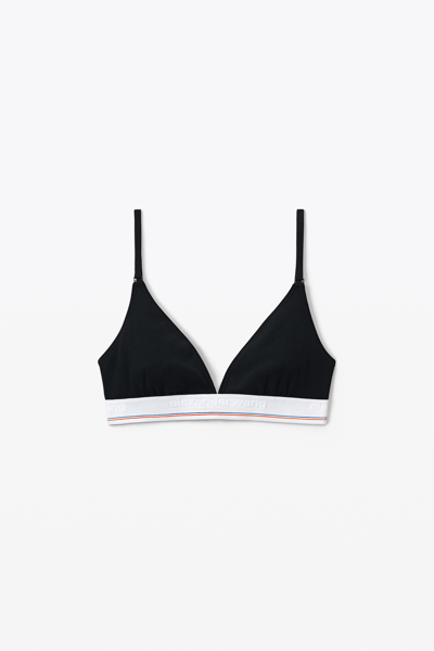 Alexander Wang Ribbed Jersey Triangle Bra – Cettire