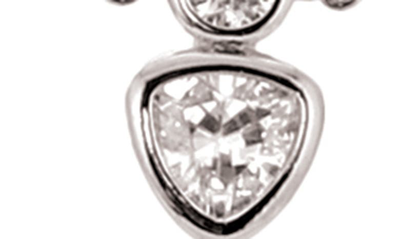 Shop Lili Claspe Candice Necklace In Silver