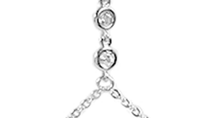 Lili Claspe Anais Body Chain In Silver