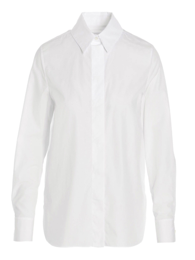 Shop Alexandre Vauthier Cotton Shirt In White
