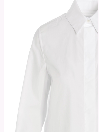Shop Alexandre Vauthier Cotton Shirt In White