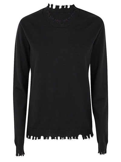 Shop Uma Wang Women's  Black Other Materials Sweater