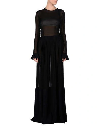 Shop Daniele Carlotta Long Dress In Black