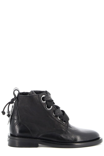 Shop Zadig & Voltaire Laureen Roma Boots In Black