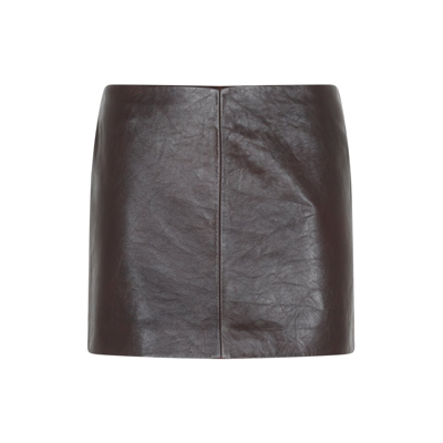 Shop Sportmax Preston Mini Skirt In Brown