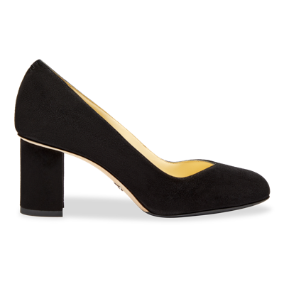 Shop Sarah Flint Perfect Round Toe Pump 70 In Black