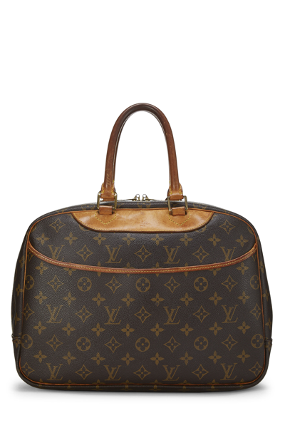 Pre-owned Louis Vuitton Monogram Canvas Deauville