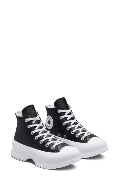 Converse Black & White Chuck Taylor All Star Lugged 2.0 High Sneakers |  ModeSens