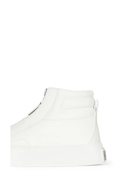 Shop Givenchy City High Front Zip High Top Sneaker In White