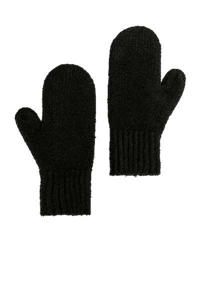 Shop Acne Studios Gloves In Black