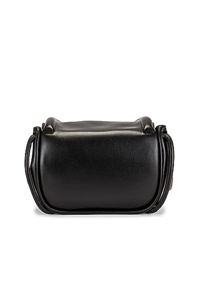 Shop Fwrd Renew Bottega Veneta Medium Beak Bag In Black & Gold