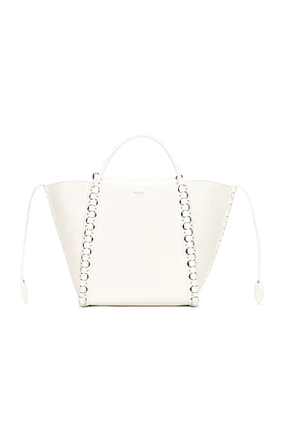 Pre-owned Fwrd Renew Alaïa Hinge Bag In Blanc Optique