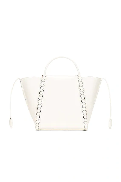 Pre-owned Fwrd Renew Alaïa Hinge Bag In Blanc Optique