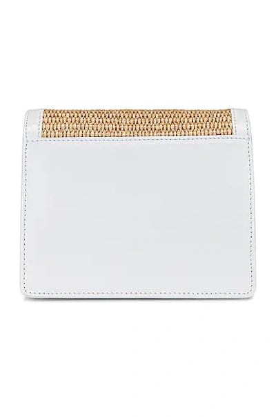 Pre-owned Fwrd Renew Marni Mini Trunk Soft Bag In Sand Storm & Lily White