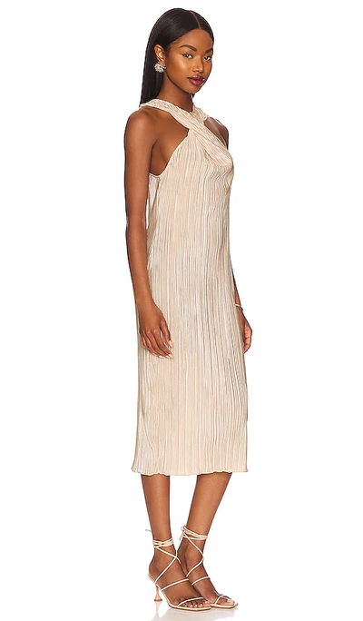 Song Of Style Nalani Midi Dress In Blush