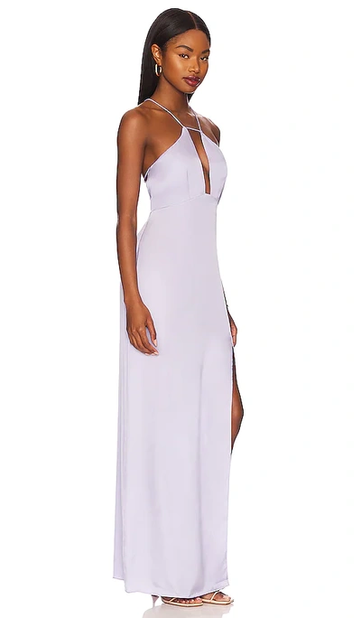 L'academie Prisca Gown In Lavender