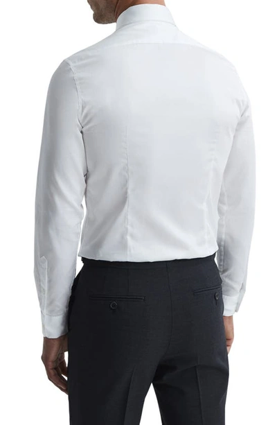 Reiss Remote Cotton Button-up Shirt In White