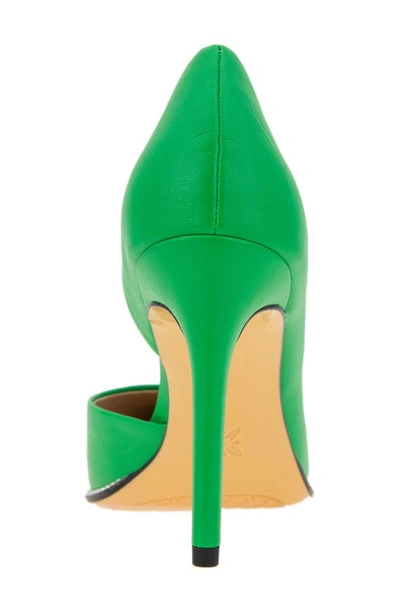 Shop Bcbgeneration Harnoy Point Toe Pump In Lucky Green