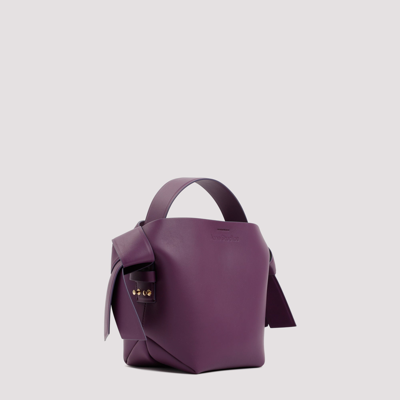 Shop Acne Studios Musubi Mini Bag In Pink &amp; Purple