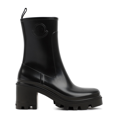 Shop Moncler Loftgrip Rain Boots Shoes In Black