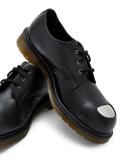 Shop Dr. Martens' 1925 Exposed Steel Derby Shoes In Black