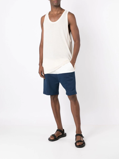Osklen Basic Straight-cut Tank Top In Neutrals