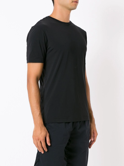 Shop Osklen Flap-pocket Stretch T-shirt In Black