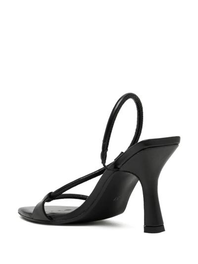 Senso Uxley Leather Sandals In Schwarz