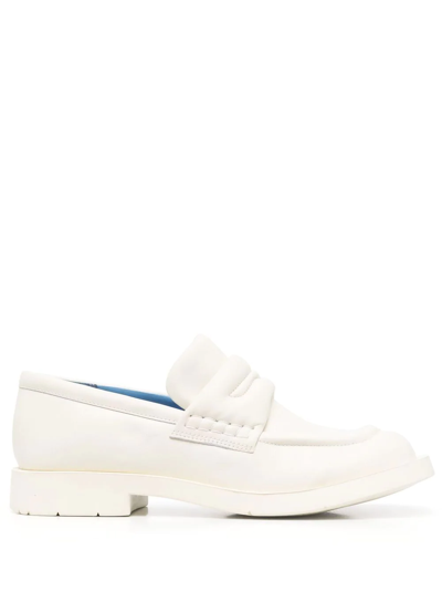 Shop Camperlab 1978 Leather Loafers In White