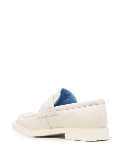 Shop Camperlab 1978 Leather Loafers In White