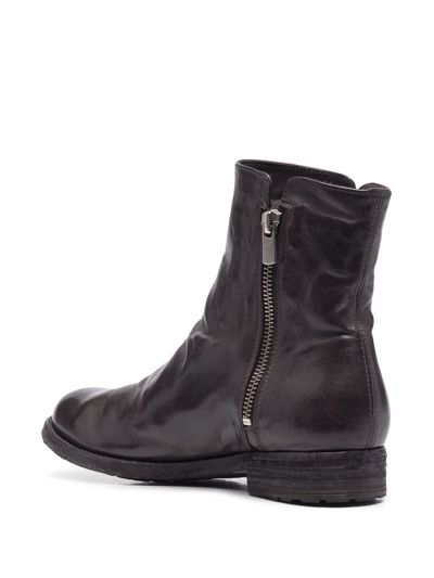 Officine Creative Lexikon Ankle Boots In Brown
