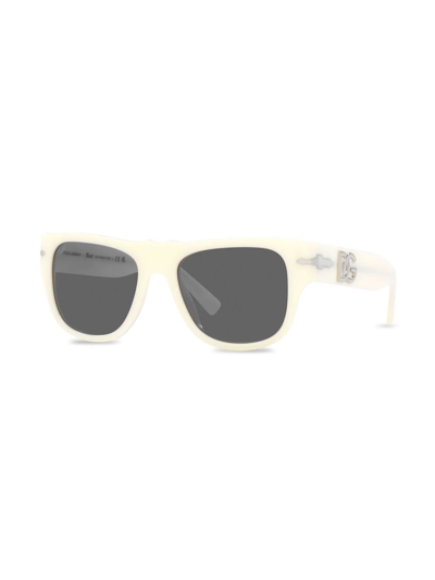 Persol Square-frame Sunglasses In Nude
