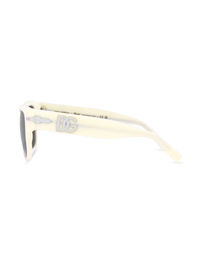 Persol Square-frame Sunglasses In Nude