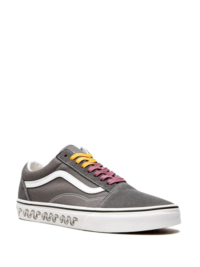 Shop Vans Old Skool "uv Dreams" Sneakers In Grau