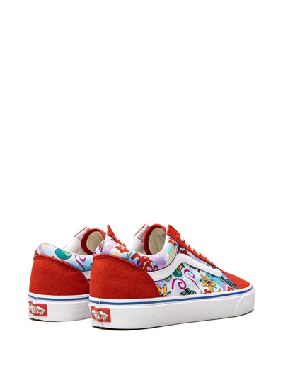 Vans Old Skool Low Sneakers In Rot