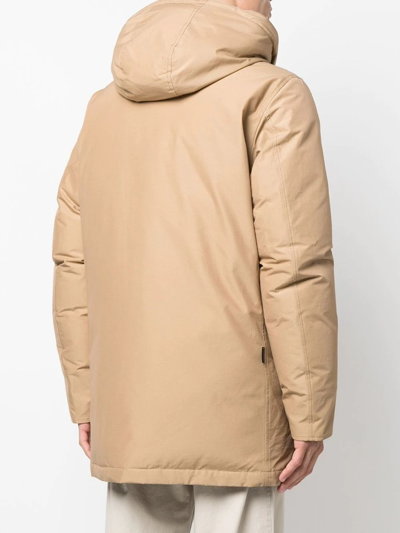 Woolrich Arctic Parka Beige Gkk In Nude