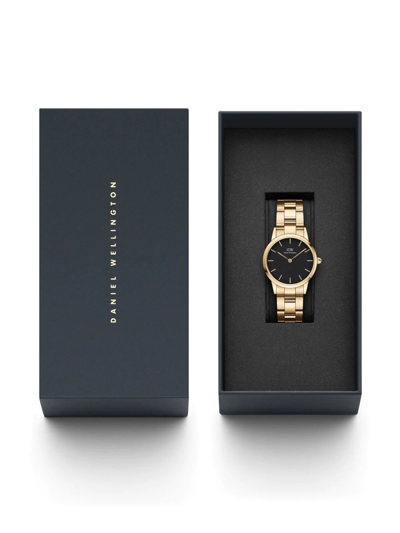 Shop Daniel Wellington Iconic Link 28mm In Schwarz