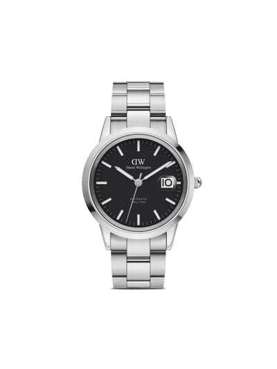 Shop Daniel Wellington Iconic Link 40mm In Schwarz