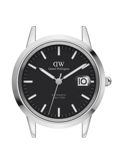 Shop Daniel Wellington Iconic Link 40mm In Schwarz