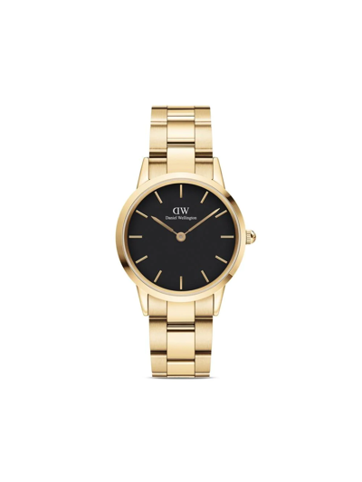 Shop Daniel Wellington Iconic Link 28mm In Schwarz